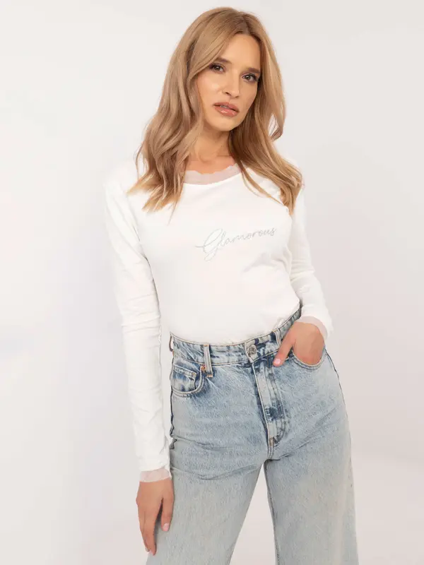 Calimera Blouse-CLM-BZ-1157.13X-ecru