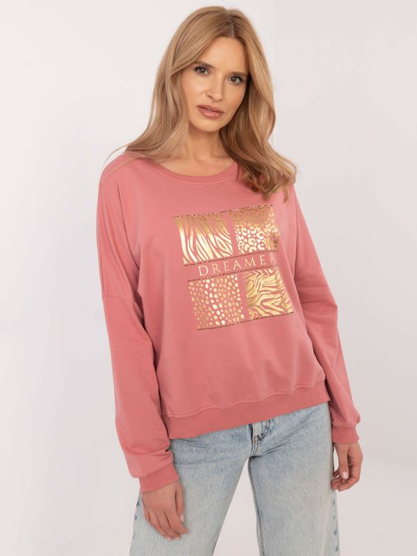 Calimera Blouse-CLM-BZ-1250.32-dark pink