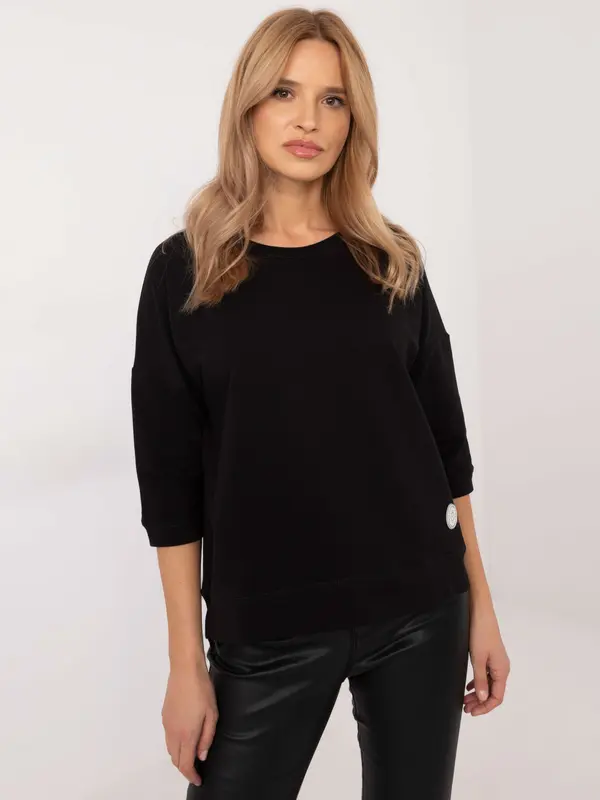 Calimera Blouse-CLM-BZ-1252.01X-black