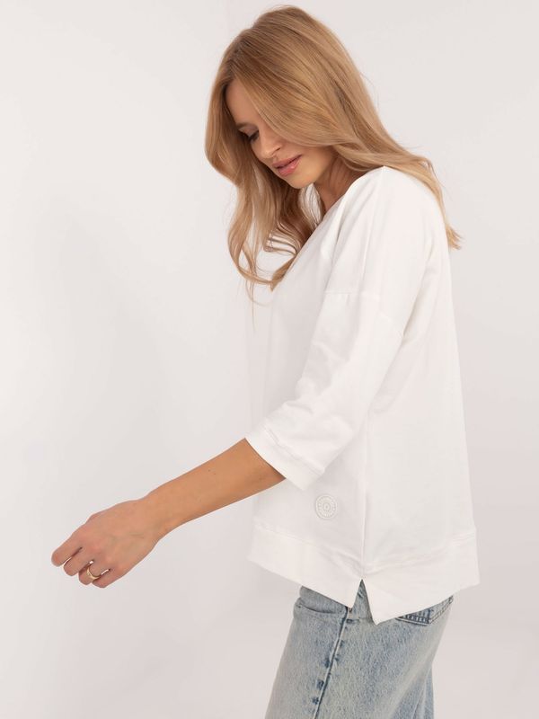 Calimera Blouse-CLM-BZ-1252.01X-ecru