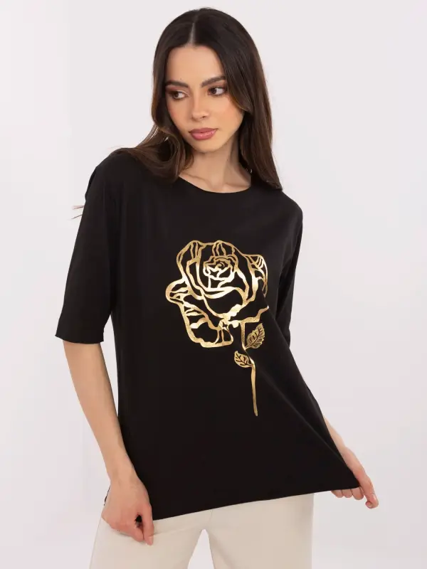 Calimera Blouse-CLM-BZ-1700.88-black