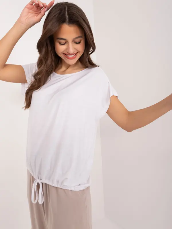 Sublevel Blouse-D12100R02646A-white