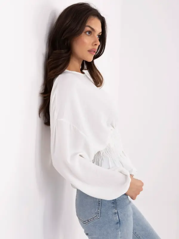 Sublevel Blouse-D50021F11088A-white