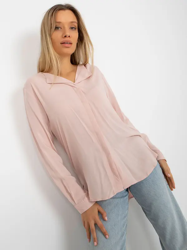 Sublevel Blouse-D73761M10997C-light pink