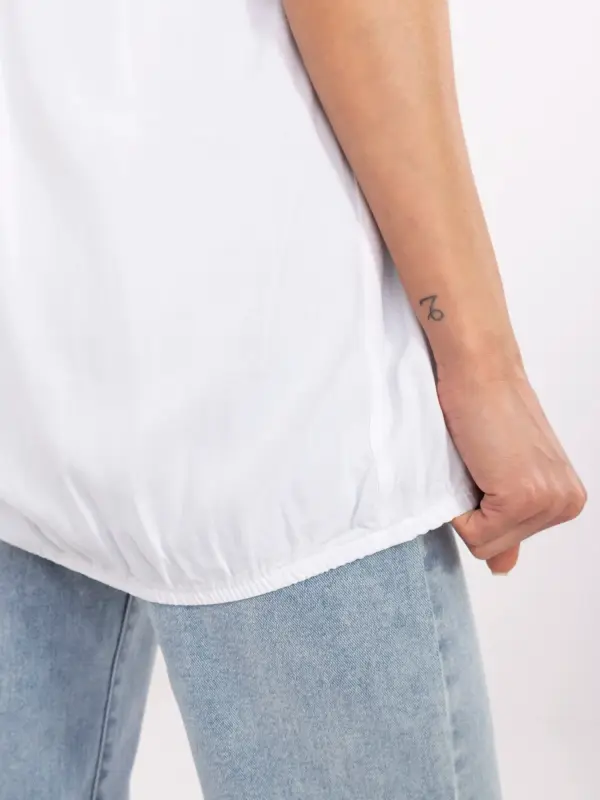 Sublevel Blouse-D73761M11173A-white