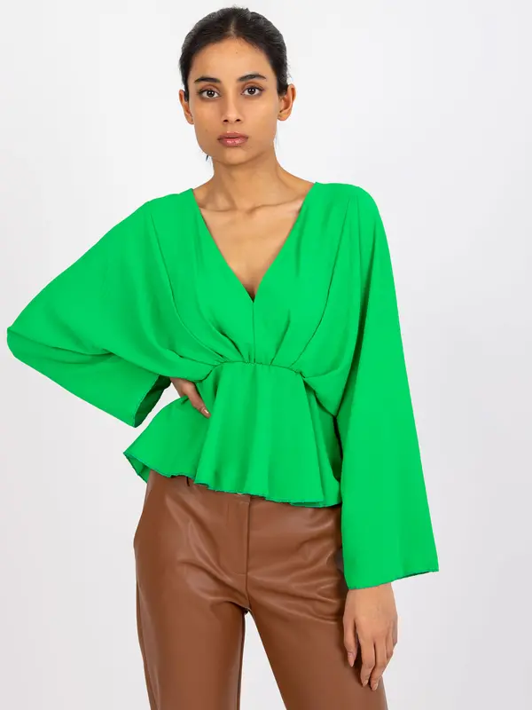 Italy Moda Blouse-DHJ-BZ-11979.67-light green