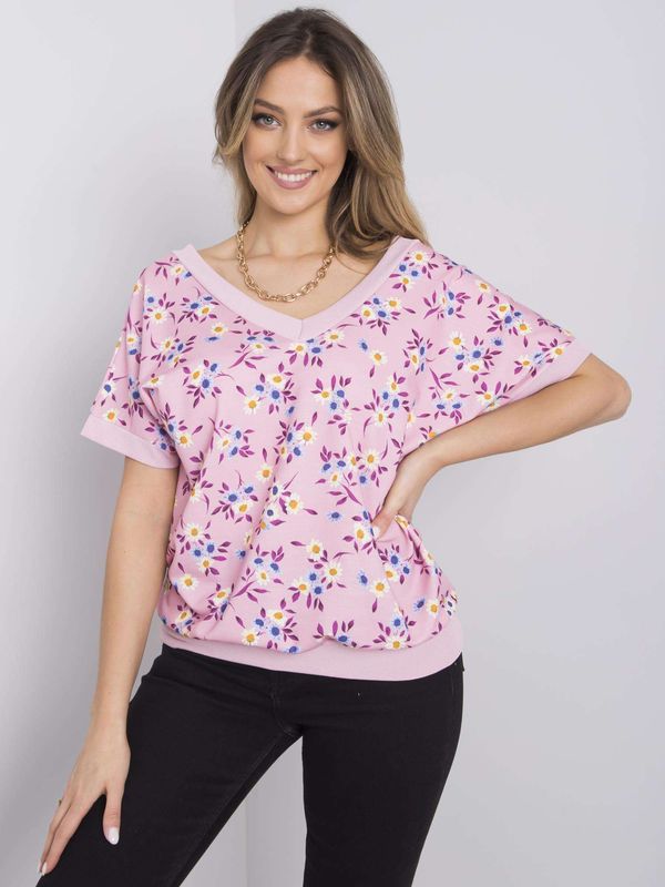 Italy Moda Blouse-DHJ-BZ-13028.38P-pink