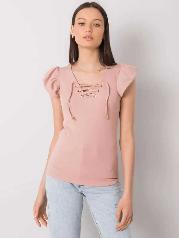 Italy Moda Blouse-DHJ-BZ-13301.34P-light pink