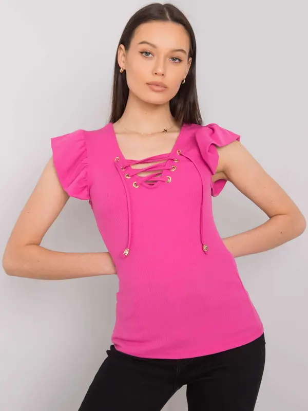 Italy Moda Blouse-DHJ-BZ-13301.34P-pink