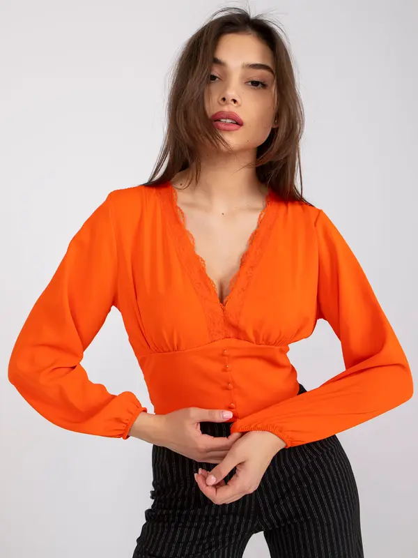 Italy Moda Blouse-DHJ-BZ-15672.40-orange