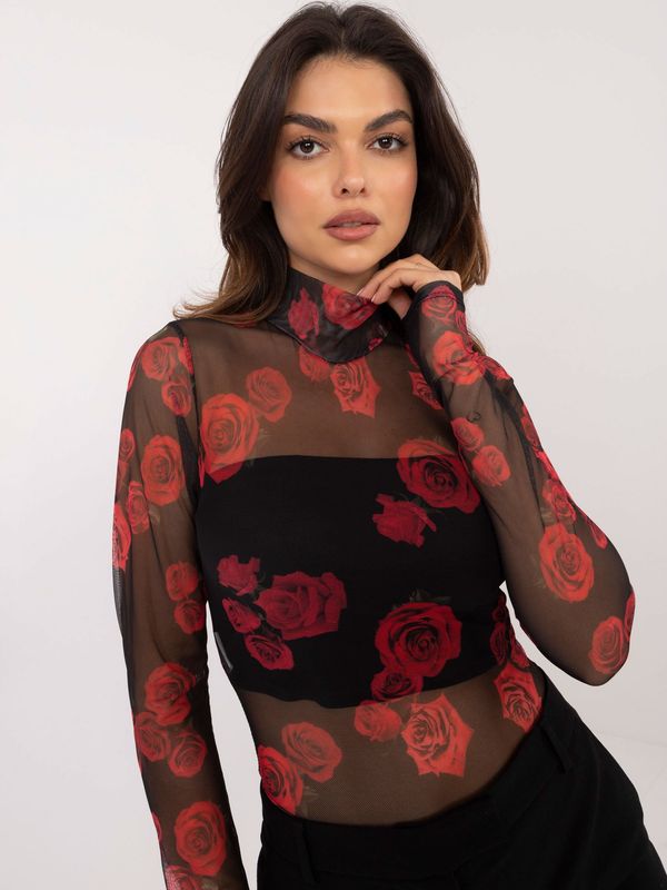 Italy Moda Blouse-DHJ-BZ-18275-2.61-black-red