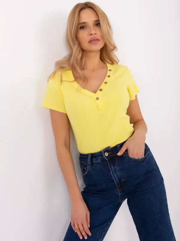 Italy Moda Blouse-DHJ-BZ-25168.00-yellow