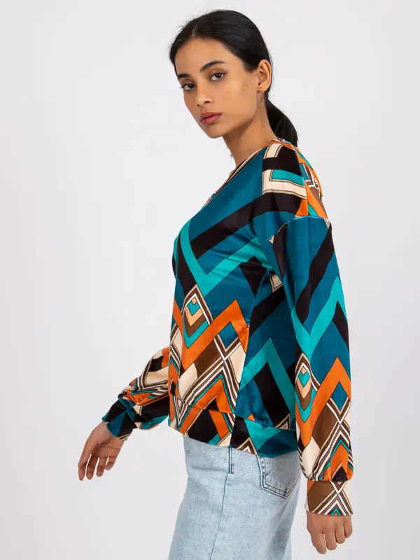 Italy Moda Blouse-DHJ-BZ-6033-1.49P-Sea