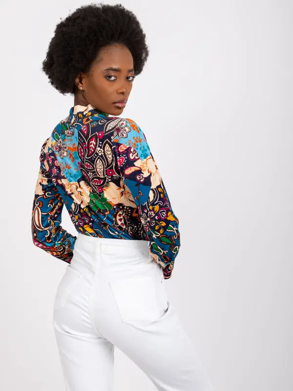 Italy Moda Blouse-DHJ-BZ-6291-1.77P-dark blue