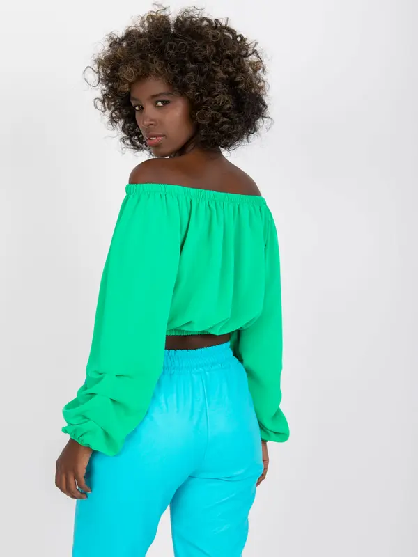 Italy Moda Blouse-DHJ-BZ-6816.57-green