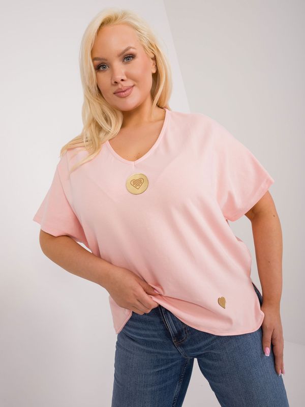 FANCY Blouse-FA-BZ-9178.30-peach