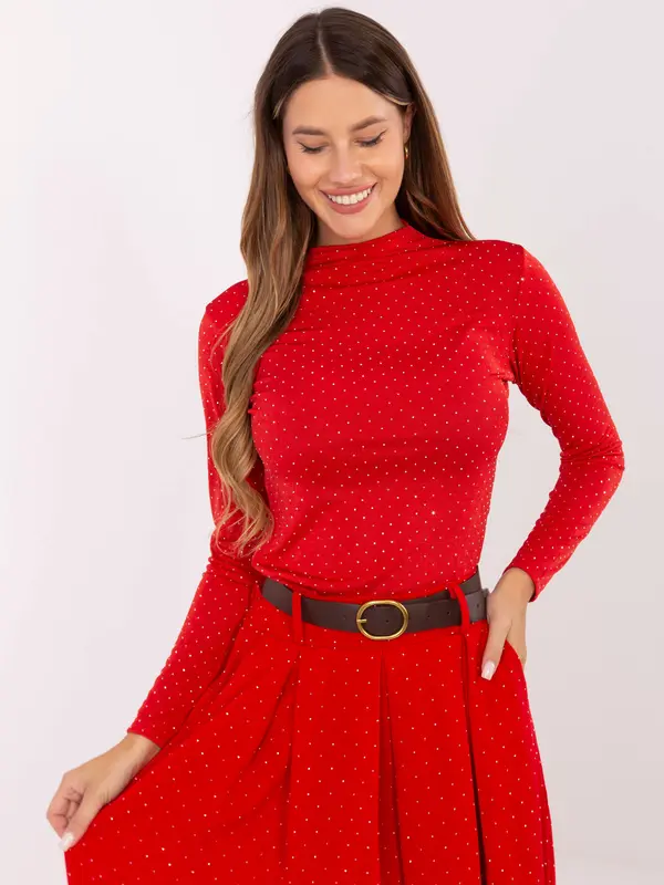 RUE PARIS Blouse-IT-BZ-15368-1.04-red