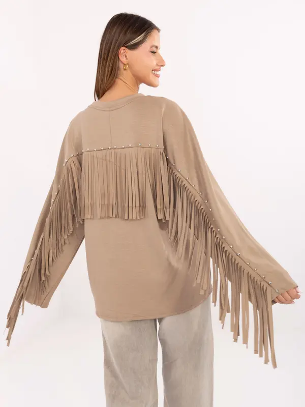 Factory Price Blouse-IT-BZ-21695.10-dark beige