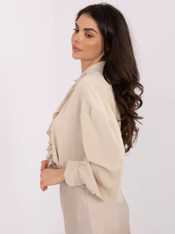 Factory Price Blouse-IT-BZ-28995.25-beige