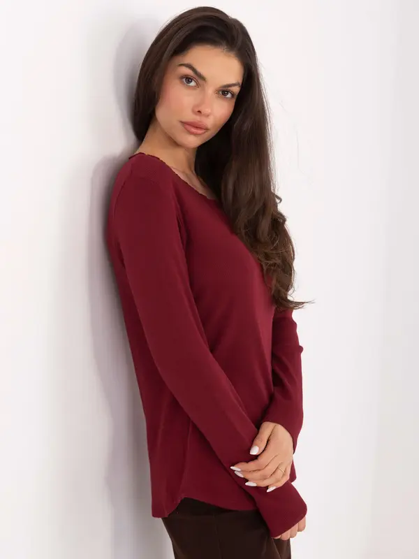 Factory Price Blouse-JM-BZ-2254.80-burgundy