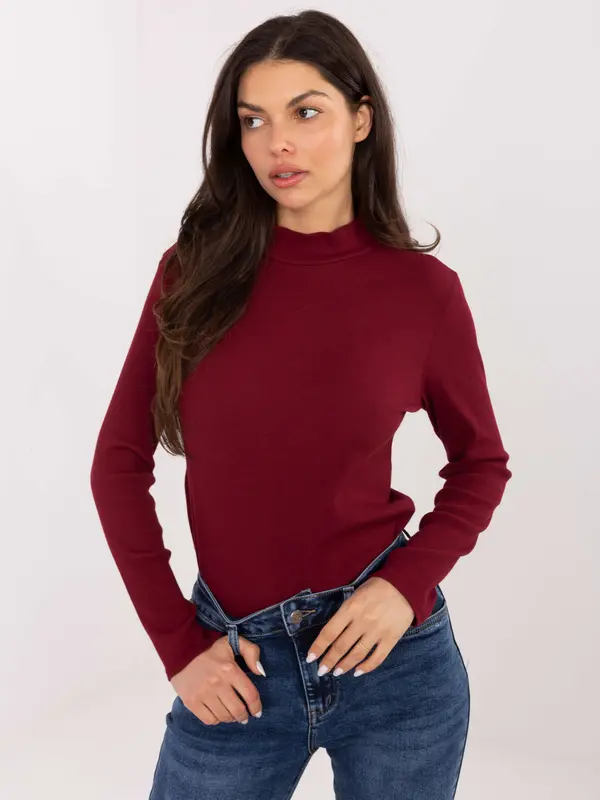 Factory Price Blouse-JM-BZ-3035.64-burgundy