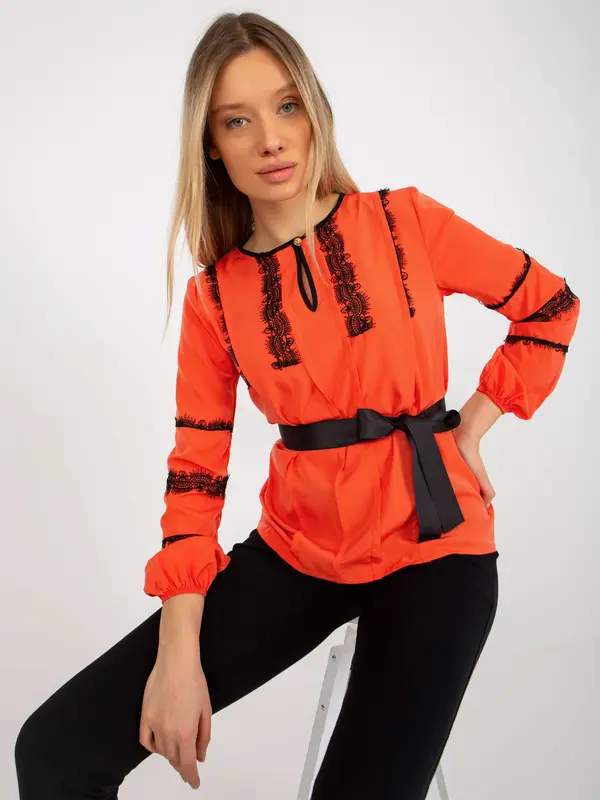 LAKERTA Blouse-LK-BZ-506122.35X-orange