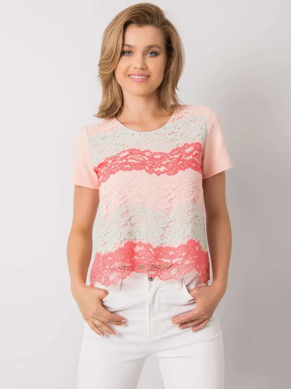 LAKERTA Blouse-LK-BZ-506276.07P-coral
