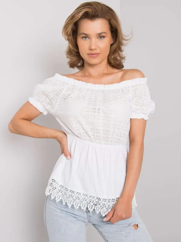 LAKERTA Blouse-LK-BZ-506361.11P-white