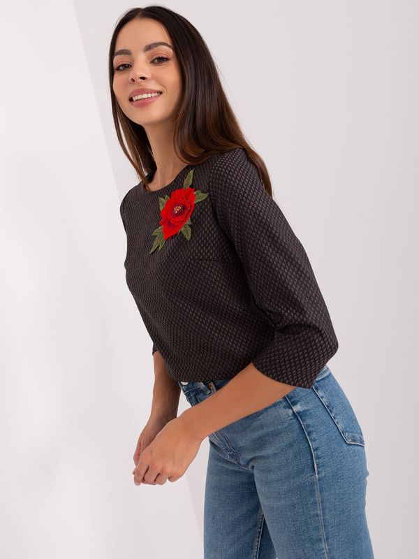 LAKERTA Blouse-LK-BZ-506494.50P-black