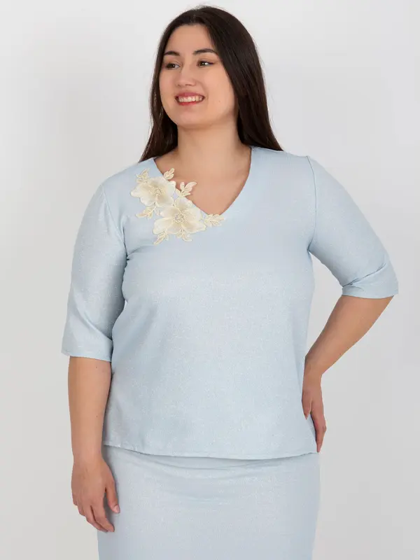 LAKERTA Blouse-LK-BZ-506692.32-light blue