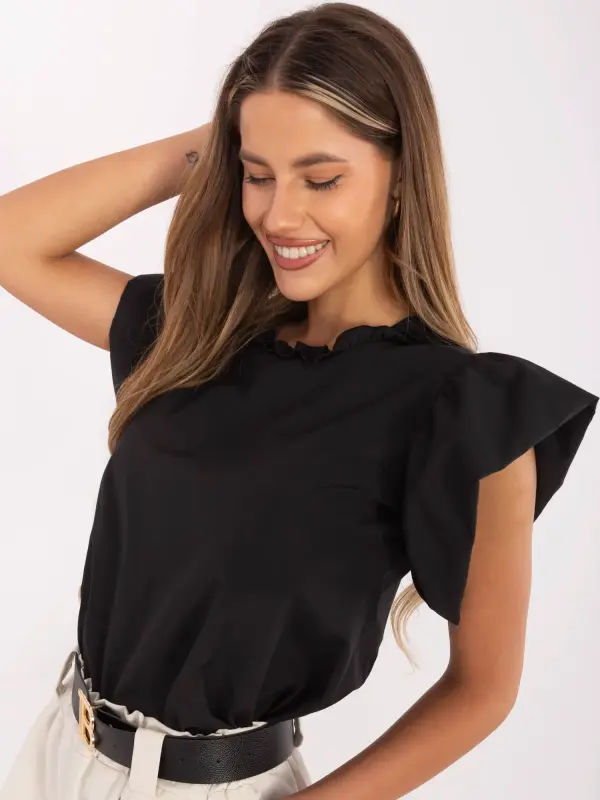 LAKERTA Blouse-LK-BZ-506781-1.12-black