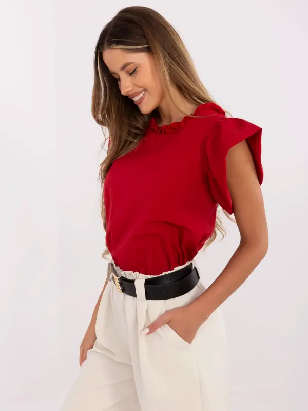 LAKERTA Blouse-LK-BZ-506781-1.12-red