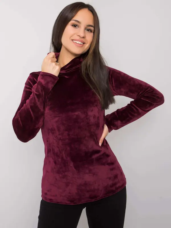 LAKERTA Blouse-LK-BZ-508410.07P-burgundy