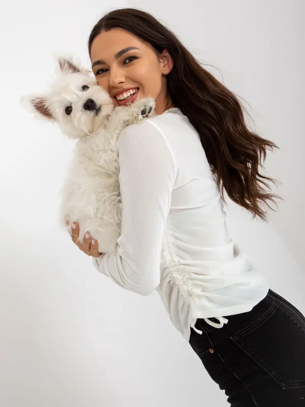 LAKERTA Blouse-LK-BZ-509033.36P-ecru