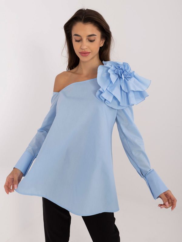 LAKERTA Blouse-LK-BZ-509656.21-light blue