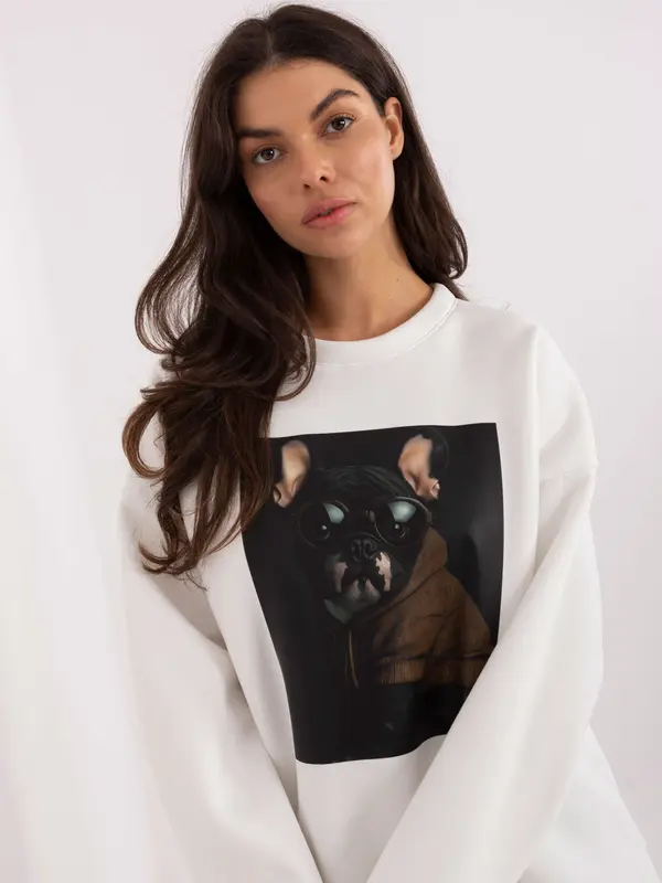 Italy Moda Blouse-MI-BL-4216-1.82-ecru