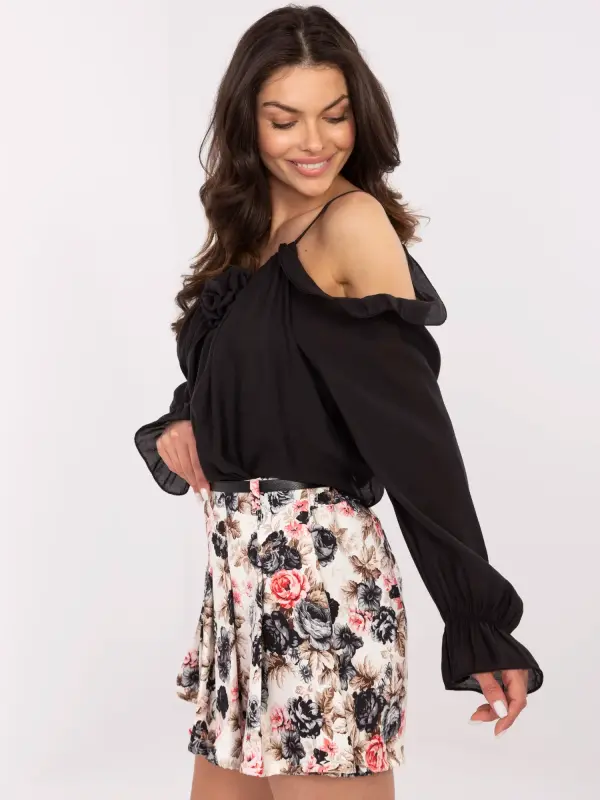 Italy Moda Blouse-MI-BZ-26600.85-black
