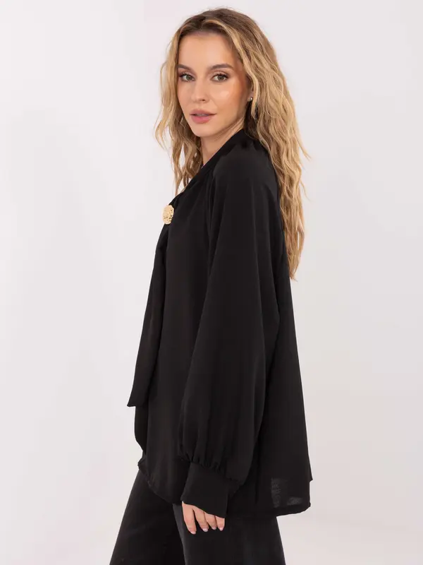 Italy Moda Blouse-MI-BZ-272509.07-black