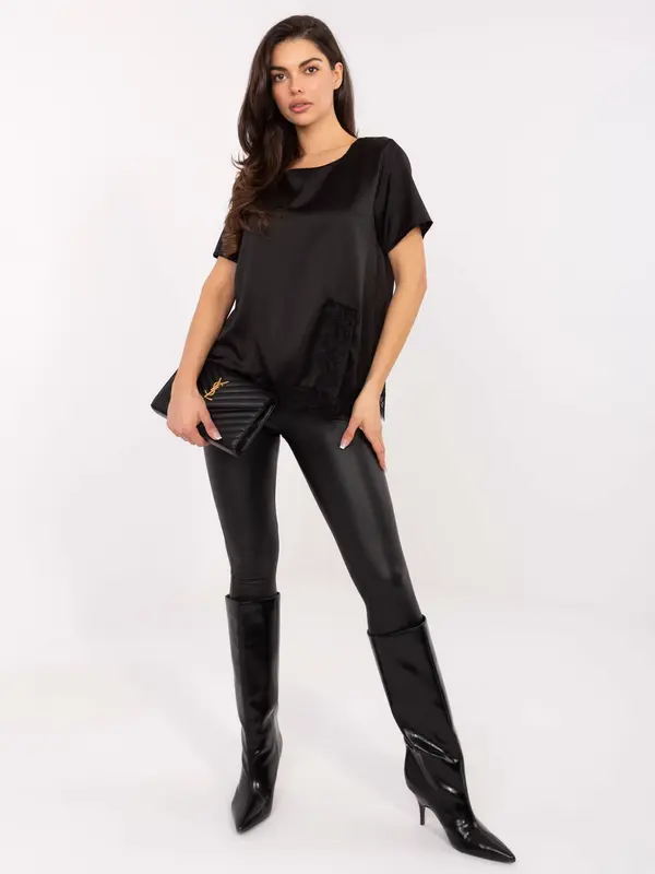 Italy Moda Blouse-MI-BZ-3297.28-black