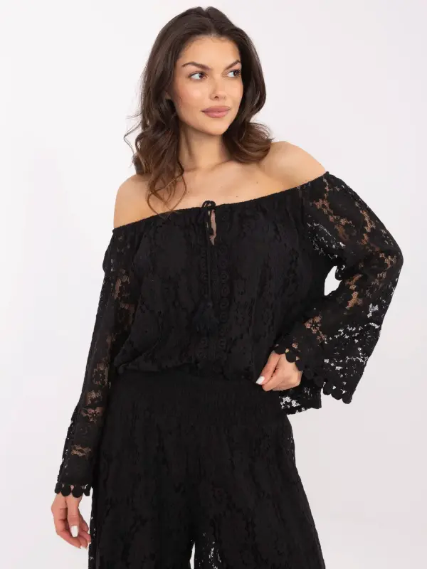 Italy Moda Blouse-MI-BZ-88500.79-black