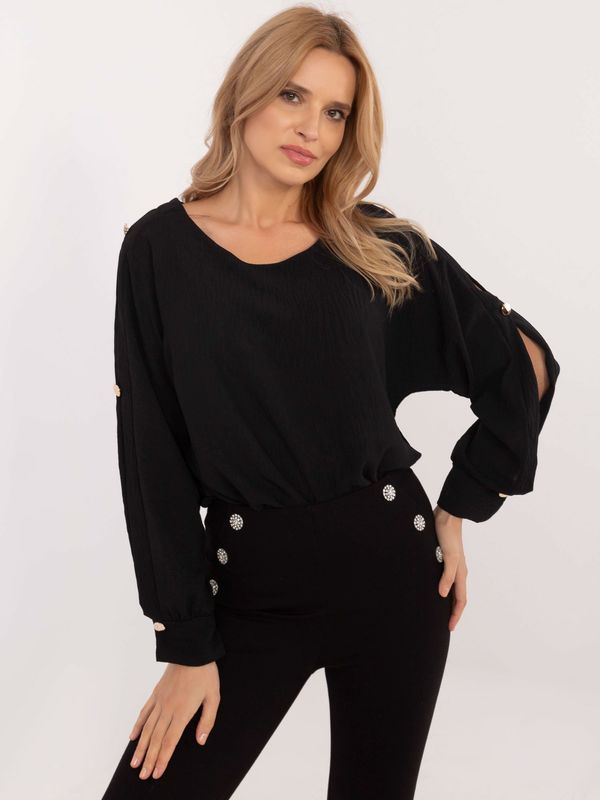 Italy Moda Blouse-MI-BZ-98684.89-black