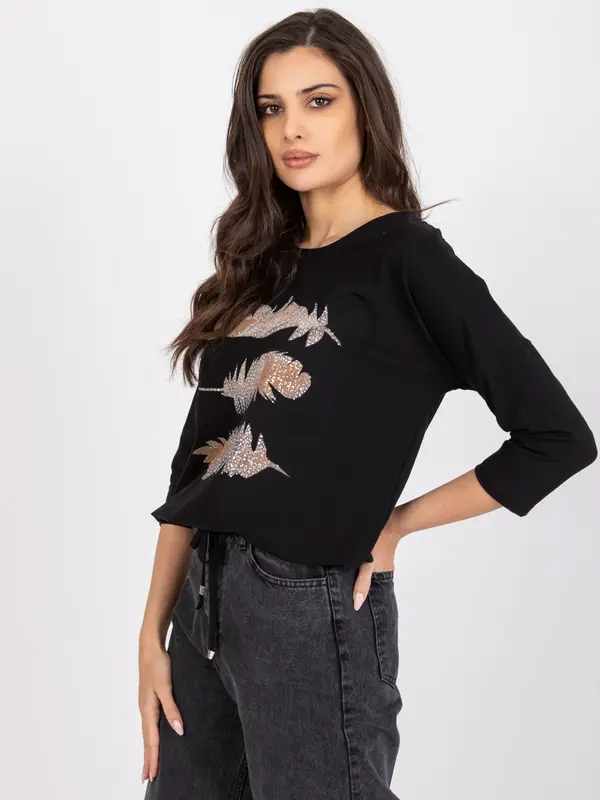 RELEVANCE Blouse-RV-BZ-0226.34P-black