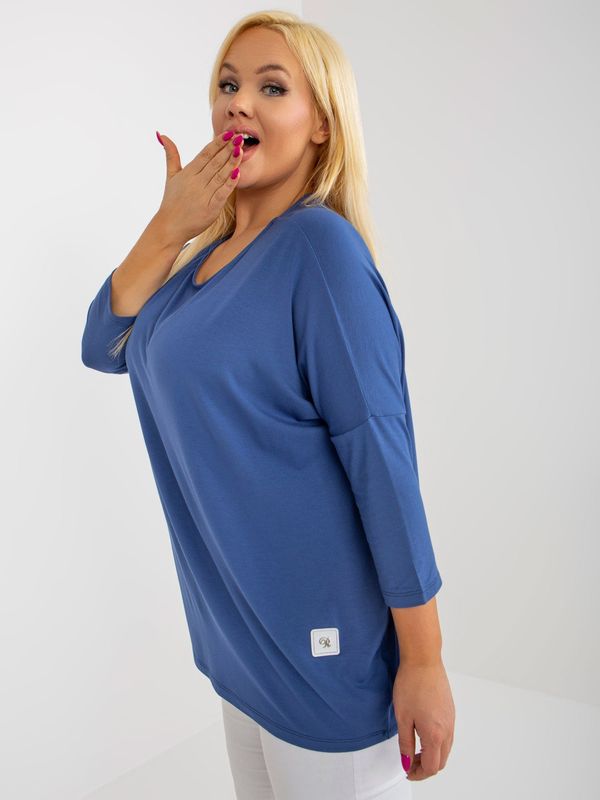 RELEVANCE Blouse-RV-BZ-3770.92-grey-blue