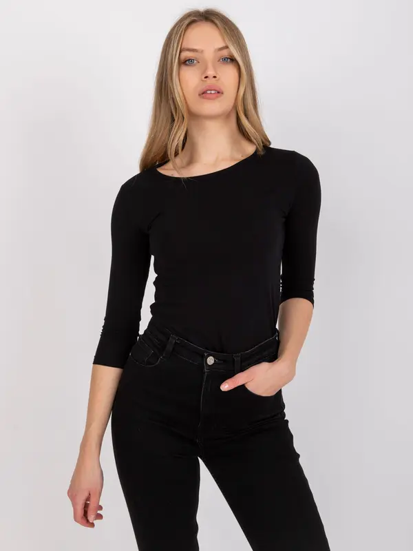 BASIC Feel Good Blouse-RV-BZ-4690.17-black