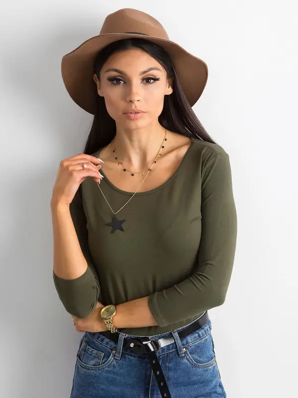 BASIC Feel Good Blouse-RV-BZ-4690.37-khaki
