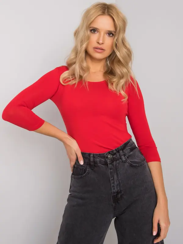 BASIC Feel Good Blouse-RV-BZ-4690.42-red