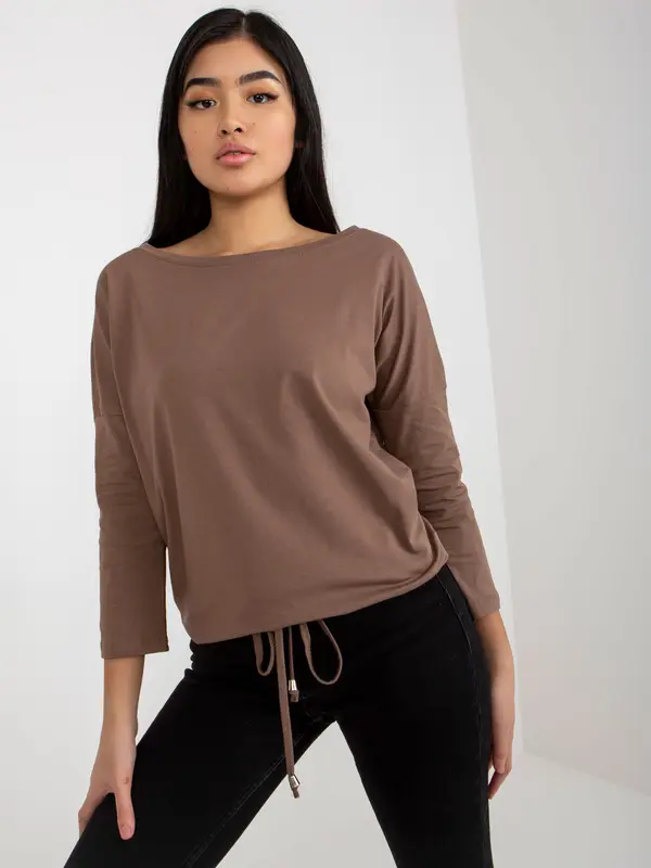 BASIC Feel Good Blouse-RV-BZ-4691.26-brown