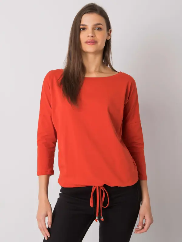 BASIC Feel Good Blouse-RV-BZ-4691.37P-dark orange
