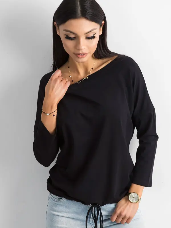BASIC Feel Good Blouse-RV-BZ-4691.38P-black