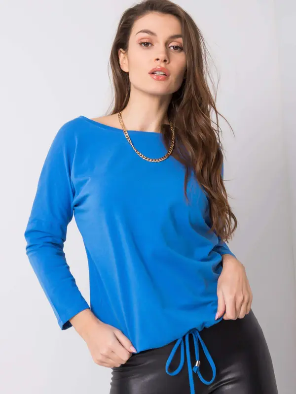 BASIC Feel Good Blouse-RV-BZ-4691.44P-dark blue
